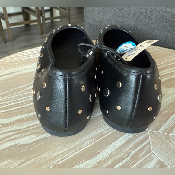 Seychelles|Anthropologie Black studded embellished round toe flats,boho NWT•••7W - Picture 8 of 12